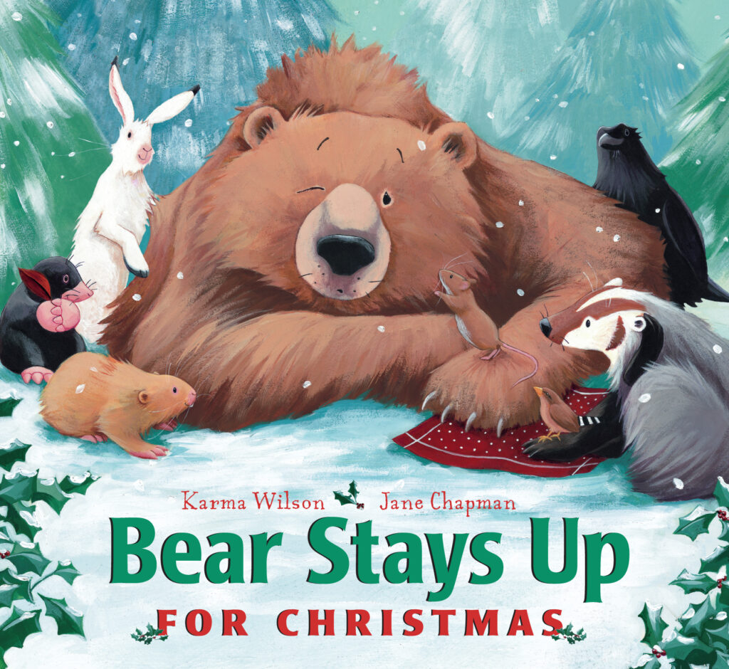 Book cover of the story Bear Stays Up For Christmas